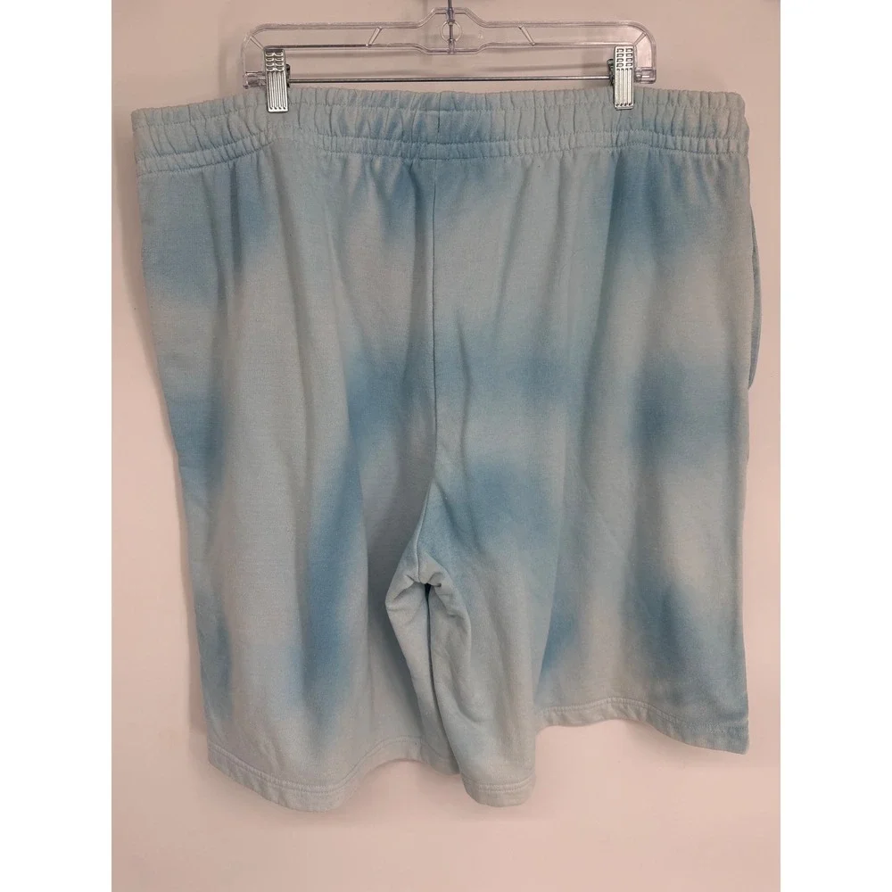 The North Face Mens Dye Shorts XXL Norse Blue Relaxed Fit Loungewear‎ Knit